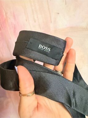 Hugo Boss Black Silk Tie